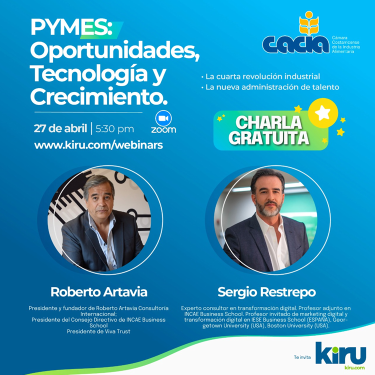 Pymes: Oportunidades, Tecnología y Crecimiento @ ZOOM CONFERENCE