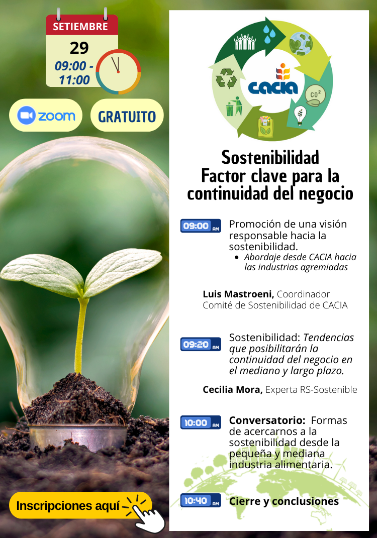 FORO VIRTUAL: Sostenibilidad -Factor clave para la continuidad del negocio-