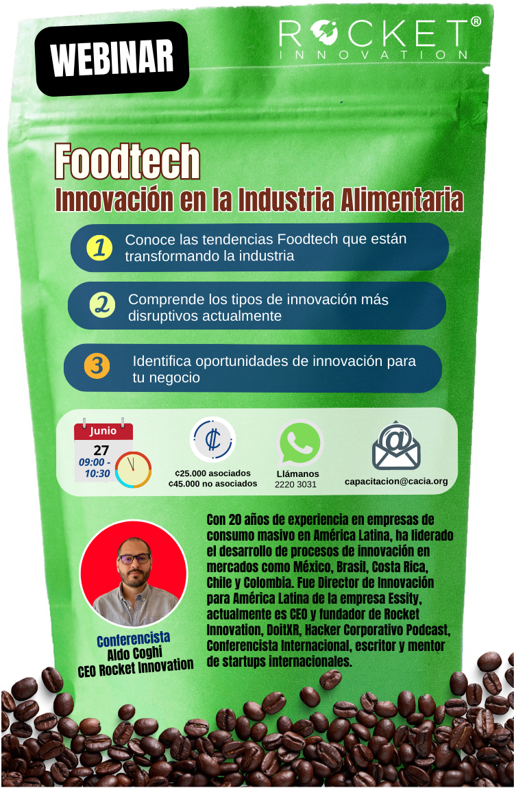Webinar: Foodtech -Innovación en la industria alimentaria- @ ZOOM